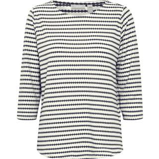 Langærmet T-shirt, Navy Blazer Mix, S