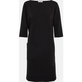 Max Mara Cali jersey shift dress - black - S