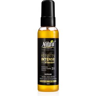 Natural Formula Keratin Intense hårserum - 4.8 fl.oz - natriumchlorid saltfrit keratinhårserum - hårreparationsbehandling til krus