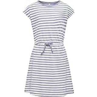 Kids Only Cosmic Sky/cloud Dancer Stribet Kjole - Str. 5-6y 110/116cm