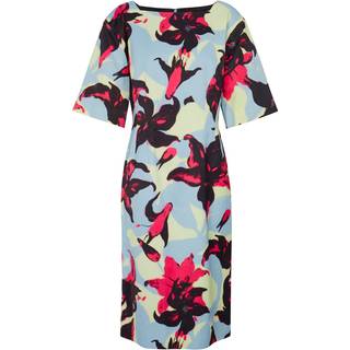 Dries Van Noten Printed midi dress - blue - S