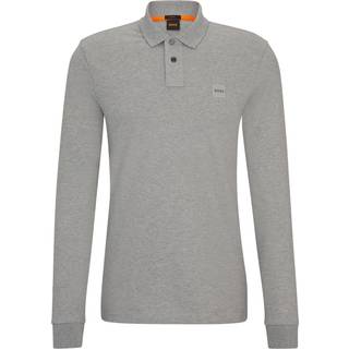 Slim fit poloshirt i bomuld med stræk og logomærke