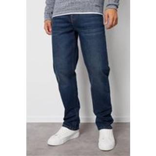 Threadbare Threadbare Midnight Blue Straight Fit Jeans With Stretch