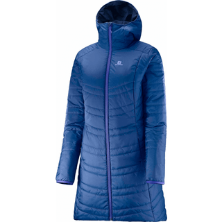 Salomon Woman Drifter Long Hoodie Kollektionsprøve 40/M BLÅ 6