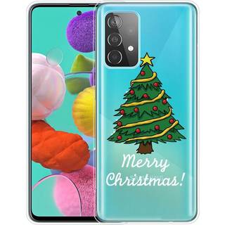 Samsung Galaxy A53 (5G) Fleksibelt Plast Julecover - Juletræ