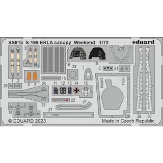 S-199 Erla canopy Weekend 1/72