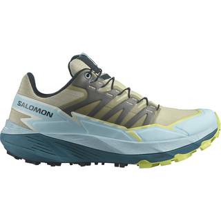 Salomon Women's Thundercross Alfalfa/Tanager Turquoise/Sunny Lime, Alfalfa / Tanager Turquoise / Sunny Lime, 36 2/3