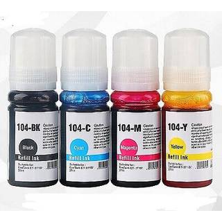 Kompatibel refill-blækflaske til Epson 104 sort til EcoTank ET1810 ET2710 ET2711 ET2714 ET2715 ET272