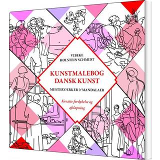 Vibeke Holstein Schmidt- Kunstmalebog dansk kunst