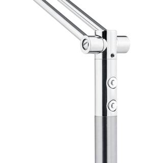 Evolo LED-buelampe CCT, mat nikkel/krom