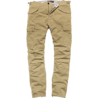 Vintage Industries Miller M65 Cargobukser Mørk khaki - W33