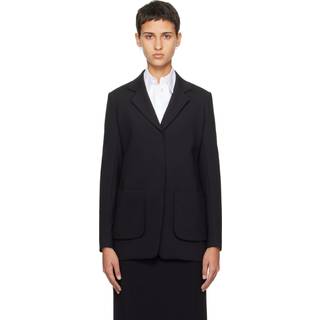 The Row Yedid scuba blazer - black - L