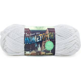 Lion Brand Yarn Hometown Bonus Bundle Yarn New York White 1 Skein