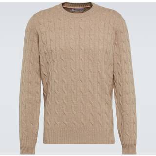 Brunello Cucinelli Cable-knit cashmere sweater - beige - EU 46