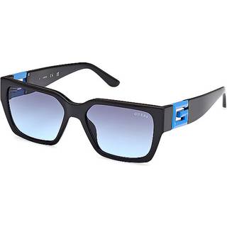 Guess Unisex GU7916 92W Solbriller Injiceret Blå Blå Firkantet Normal Skygge