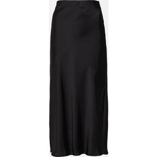 Brunello Cucinelli Satin midi skirt - black - XL