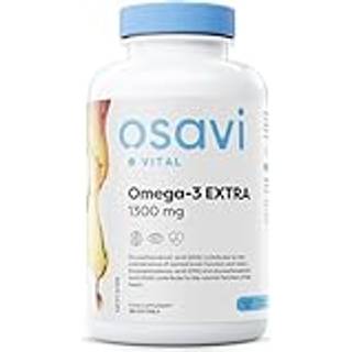 Omega-3 Ekstra - 1300 mg (Citron) - 180 bløde kapsler
