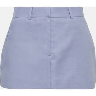 The Frankie Shop Isle poplin miniskirt - blue - XL