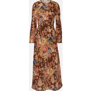 Zimmermann August floral linen maxi dress - multicoloured - XS