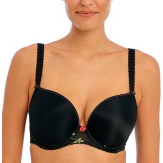 Freya Rose Blossom UW Moulded Plunge T-Shirt Bra - Black - F 70