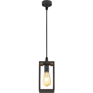 Lindby udendørs hængelampe Filimon, antracit, 22 cm, IP44, E27