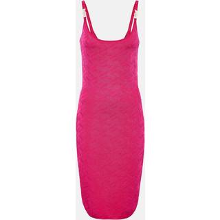 Versace La Greca Medusa &#39;95 midi dress - pink - M