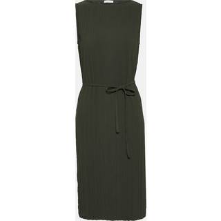 Max Mara Leisure Teulada pleated jersey dress - green - M