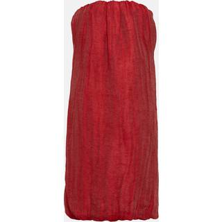 Khaite Yara cotton-blend midi dress - red - M