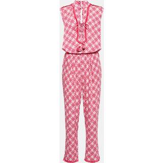 Poupette St Barth Donna printed jumpsuit - pink - XS