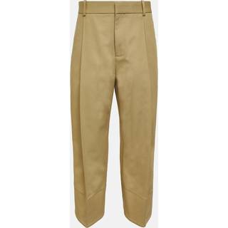 Bottega Veneta Cotton twill straight pants - beige - EU 46