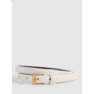 Reiss Holly Leather Skinny BælterStor