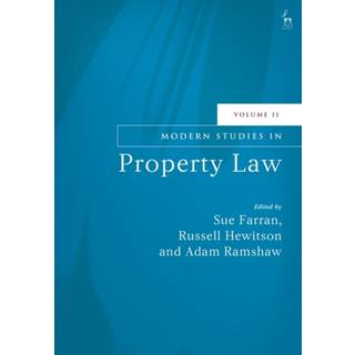 Modern Studies in Property Law, Volume 11