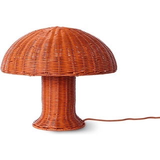 HKliving Rattan bordlampe Koral
