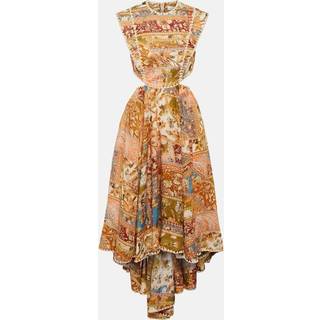 Zimmermann Chintz ramie floral midi dress - multicoloured - S