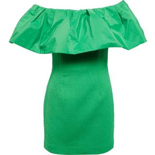 Rebecca Vallance Rumi off-shoulder minidress - green - L
