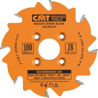 CMT Lamellofr. HM 100x3,96x22 Z8 CMT - 240.008.04