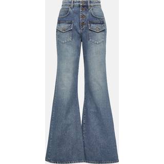 Balmain High-rise flared jeans - blue - XS