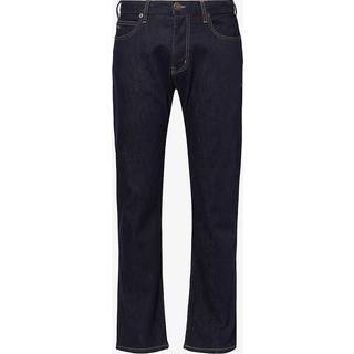 Emporio Armani J06 Slim Fit Trousers Navy