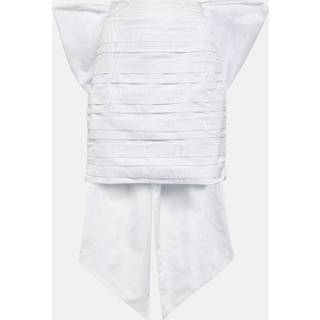 Rebecca Vallance Bow-detail miniskirt - white - XXS