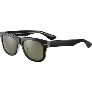Serengeti Foyt Polarized SS549004 53 Solbriller Mænd Black - Shiny Black - 53mm
