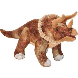 Wild Republic Triceratops Plush Dinosaur Fyldt dyreplysende leget?j Kids Gaver Dinosauria 17 tommer