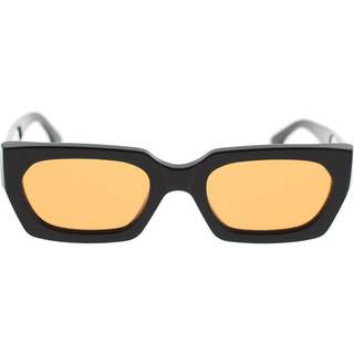Retrosuperfuture Unisex BTR Teddy Refined Solbriller Acetat Sort Brun Firkantet