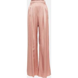 Max Mara Bridal Uncino pleated wide-leg pants - pink - M