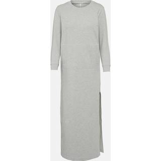 Norma Kamali Cotton-blend jersey midi dress - grey - XS