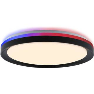 Lindby Smart LED loftlampe Ardena, RGBIC, højde 8,5 cm, Tuya