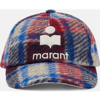 Isabel Marant Tyron checked wool-blend baseball cap - multicoloured - M/L