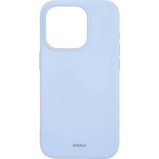 ONSALA Phone Case with Silicone Feel MagSeries Light Blue - iPhone 15 Pro