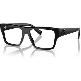Dolce & Gabbana DG3382 501 55 Briller Mænd Black - Black - 55mm