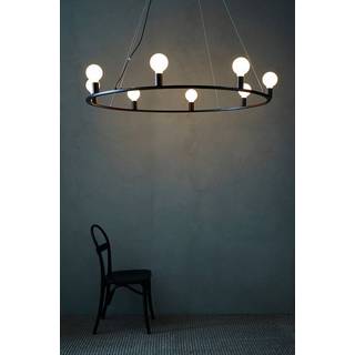 ROYAL loftlampe Ø 120 cm - Sort