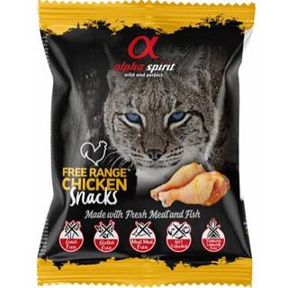 Alpha Spirit, Fresh Free Range Chicken Snack, Kat, 50 g -